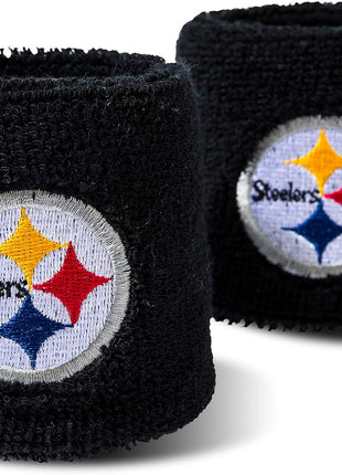 Franklin Sports NFL Team Logo Wristbands - Pair of Youth Wristbands for Costumes and Uniforms