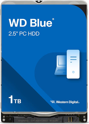 Western Digital Blue WD10SPZX 1 TB Hard Drive - 2.5 inch Internal - SATA (SATA/600)