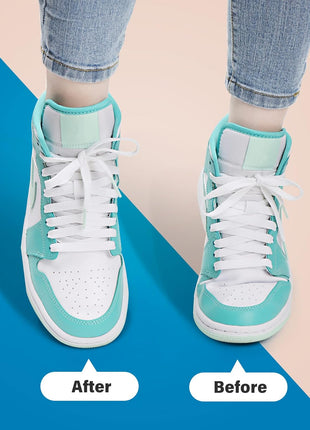YOLOPARK 4 Pairs Creases Protector for Shoe Sneakers:AF1s,Dunks and More, Anti Creases Protector for Men's 7.5-13 Women 5-8.5