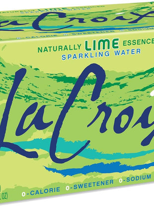 LaCroix Sparkling Water, Lime, 12 Fl Oz (pack of 8)
