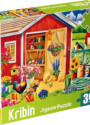 300 Piece Puzzle for Adults Kids Seniors - Beach Surf Shop - Summer Beach Puzzle