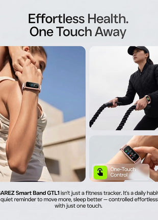 Lightweight Activity & Fitness Tracker with Subscription-Free App Control, AI Sleep Insights, 24/7 Heart Rate & Blood Oxygen Tracking, 16 Sport Modes, Waterproof Smart Watch for Men & Women