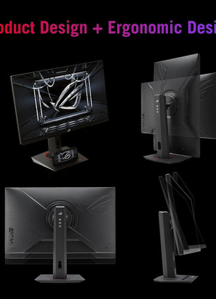 ASUS ROG Strix 27" QHD (2560x1440) HDR400 USB-C Gaming Monitor (XG27ACS), 180Hz,1ms, Fast IPS, 133% sRGB, Extreme Low Motion Blur Sync, G-Sync Compatible, DisplayWidget, Tripod Socket, 3 Year Warranty