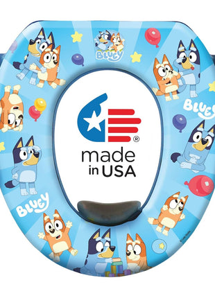 Bluey Soft Potty Seat - Potty Training Toilet Seat, Soft Cushion, Baby Potty Training, Safe, Easy to Clean