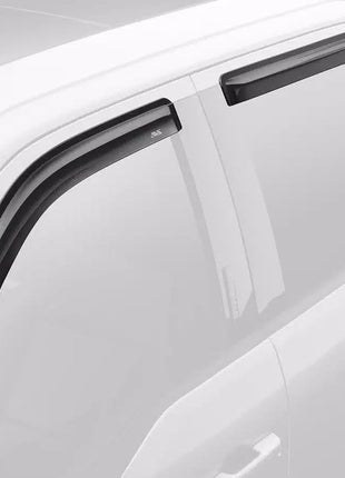 Auto Ventshade [AVS] Outside Mount Rain Guards For 2002 - 2008 Dodge Ram 1500; 2003 - 2009 Dodge Ram 2500/3500, QUAD CAB ONLY / MEGA CAB | Window Vent Visors, 4 pcs. - Smoke | 94623