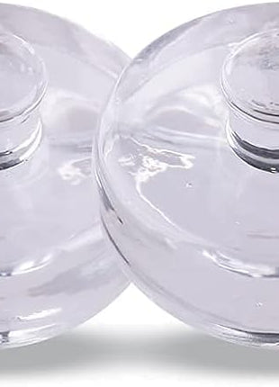 Eleganttime 4 Pack Easy Grip Handle Glass Fermentation Weights Great Mason Jar Wide Mouth Canning Fermenting Pickling Sourkrout Kraut Weight Fermentation Kit