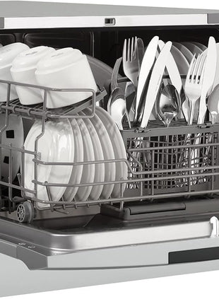 Danby DDW631SDB Countertop Dishwasher, Stainless Steel