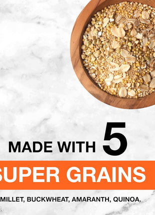 KIND Healthy Grains Granola, Peanut Butter Clusters, Healthy Snacks, Gluten Free, 100% Whole Grains, 10g Protein, 11oz, 3 Count