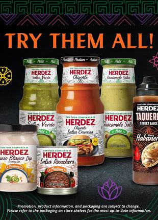 HERDEZ Guacamole Salsa, Medium, 32 oz Jug – Gluten Free, Kosher, Authentic Mexican Smooth & Flavorful Avocado-Based Salsa