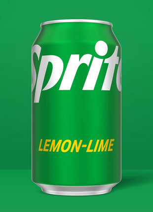 Sprite Lemon Lime Soda Soft Drinks, 12 fl oz, 12 Pack,Cans