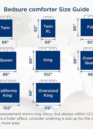 Bedsure Comforter Duvet Insert   Quilted Comforters Queen Size, All Season Duvet, Down Alternative Bedding, with 8 Tabs, Gifts for Women/Men, White, Queen 88 x 88 Inches