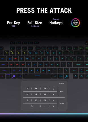 ASUS ROG Strix G16 (2025) Gaming Laptop, 16 inch ROG Nebula Display 16:10 2.5K 240Hz/3ms, NVIDIA® GeForce RTXTM 5070 Laptop GPU, Intel® CoreTM Ultra 9 275HX, 32GB DDR5, 2TB Gen 4 SSD, Wi-Fi 7, Win 11 Pro