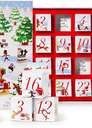 Bonne Maman 2025 Limited Run Edition Advent Calendar, 24 Mini Spreads