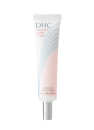 DHC Velvet Skin Coat, Oil Control, Mattifying Makeup Primer, 0.52oz | Extends Makeup Wear, Minimizes Pores, Fine Lines, and Excess Oil, Powder-Gel Formula, Reduces Texture and Acne Scars