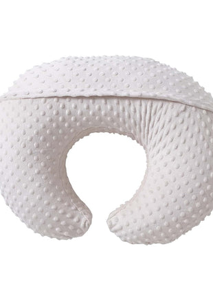 Nursing Pillow and Positioner, Breastfeeding, Bottle Feeding | Baby Sitting Support with Removable Ultra Soft Cover, Tummy Time Support for Baby Boys and Girls (Beige)