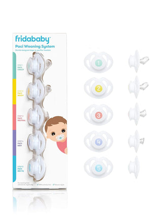 Frida Baby Silicone Paci Weaning System, BPA Free, Latex Free