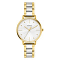 TIMEX Silver Round Dial Analog Women's Watch - TWEL15828