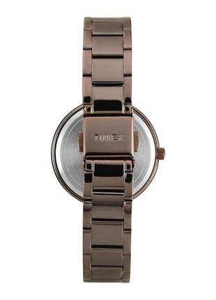 TIMEX Brown Round Dial Analog Women's Watch - TWEL18722