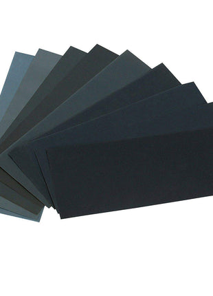HSYMQ 24PCS Sand Paper Variety Pack Sandpaper 12 Grits Assorted for Wood Metal Sanding, Wet Dry Sandpaper 120/150/180/240/320/400/600/800/1000/1500/2500/3000 Grit