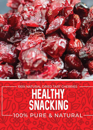 Herbaila Dried Cherries Tart Cherry, Montmorency Tart Cherries, Dried Sour Cherries Fresh, Montmorency Dried Tart Cherries, Dried Cherries, All-Natural Whole Sour Cherry (1lb)