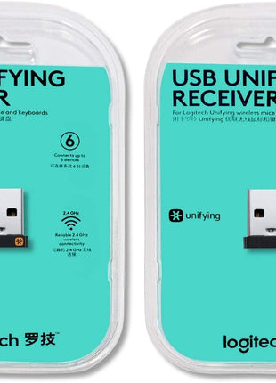 Logitech USB Unifying Receiver - 2 Pack