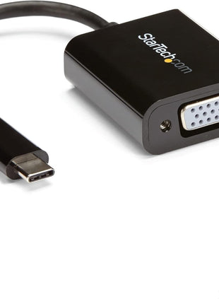 StarTech.com USB-C to VGA Adapter - Thunderbolt 3 Compatible - USB C Adapter - USB Type C to VGA Dongle Converter