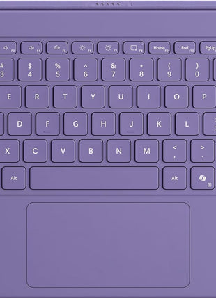 Microsoft Surface Pro Keyboard for Surface Pro 12" Device, Keyboard Only, Alcantara Material, Violet