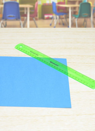 Westcott Shatterproof Ruler, 12-Inch, Green, 16012