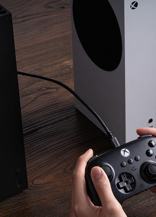 8BitDo Ultimate 3-Mode Controller, Hall Effect Joysticks, Pro Back Buttons, Wired Only for Xbox Series X|S & Xbox One, Compatibility with Apple, Windows & Android, Officially Licensed (Black)
