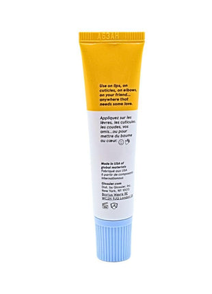 Glossier Balm Dotcom Lip Balm and Skin Salve - Mango - Sheer Peach Rose