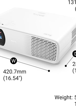 BenQ LH750 1080P Full HD Business LED Projector 5000 Lumens | 5000 Lms 98% REC.709, SmartEco, Wi-Fi, 2 HDMI, Auto Keystone, 4K HDR Compatible, Screen Casting, 30k hrs LED, 3 yr warranty