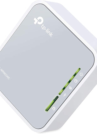 TP-Link AC750 Wireless Portable Nano Travel Router(TL-WR902AC) - Support Multiple Modes, WiFi Router/Hotspot/Bridge/Range Extender/Access Point/Client Modes, Dual Band WiFi, 1 USB 2.0 Port