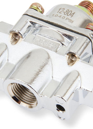 Holley 12-804 Chrome Carbureted Fuel Pressure Regulator