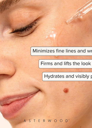 Asterwood Matrixyl 3000 & Argireline Peptide Serum with Hyaluronic Acid