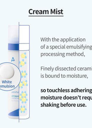 AESTURA ATOBARRIER365 Lightweight Lotion + Cream Mist