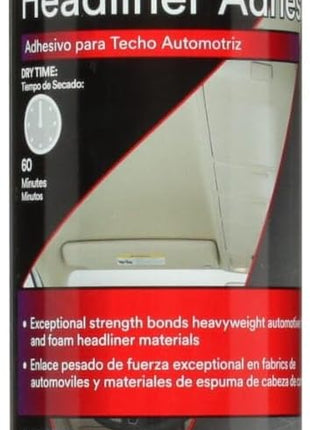 3M Headliner & Fabric Adhesive, 18.1 oz., Exceptional Strength Bonds Heavyweight Automotive Fabrics to Metal Surfaces, For Bonding Headlines, Carpet, Foam and Others, Quick & Easy Application (38808)