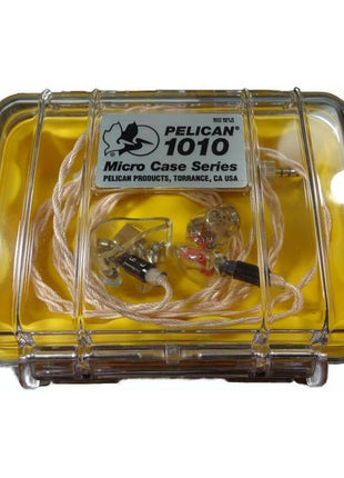 Pelican 1010 Micro Case (Black/Clear)
