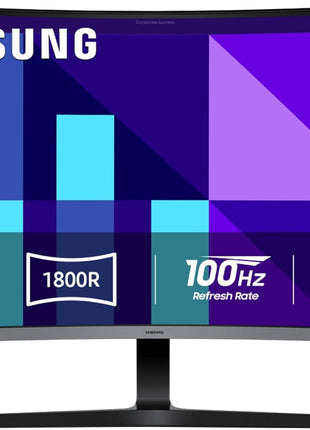 Samsung 32-inch S3 (S39GD) FHD 100Hz Curved Monitor, Game Mode, Eye Saver Mode, Multiple Connectivity with HDMI Port, Built-In Speakers, LS32D396GANXZA, 2025