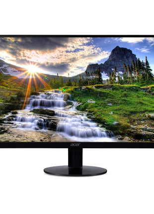 acer 21.5 Inch Full HD (1920 x 1080) IPS Ultra-Thin Zero Frame Computer Monitor (HDMI & VGA Port), SB220Q bi