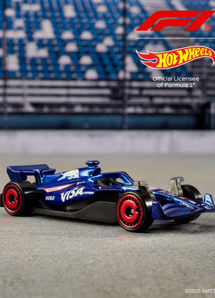 Hot Wheels Toy Cars Formula 1 5-Pack, Set of 5 1:64 Scale Die-Cast Vehicles Featuring F1 Racing Team Decos, Collectible Race Cars