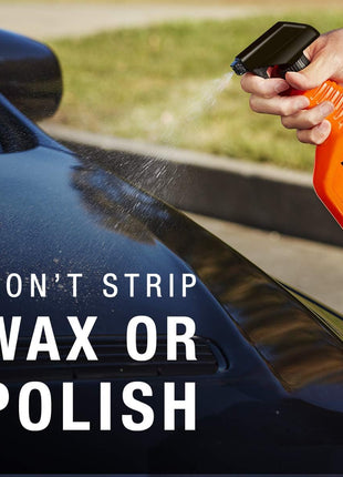 5-in-1 Complete Detailer Spray with Towel by Nu Finish, Preserves and Protects Car Detailing, Includes 1 Microfiber Towel, 22 Oz Spray