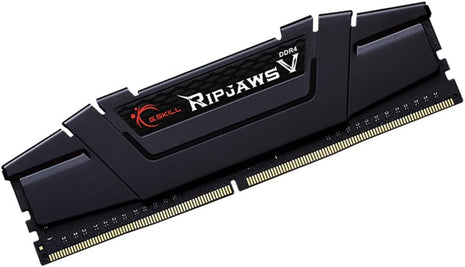 G.SKILL RipjawsV Series DDR4 RAM (XMP) 16GB (1x16GB) 3200MT/s CL16-18-18-38 1.35V Intel AMD Desktop Computer Memory U-DIMM - Black (F4-3200C16S-16GVK)
