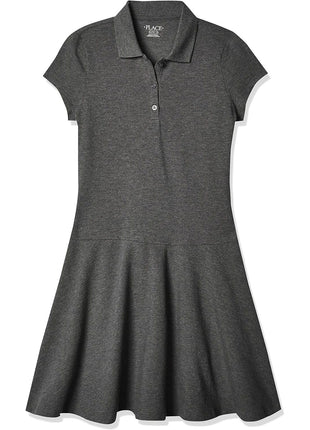 The Children's Place Girls' Pique Polo Dress
