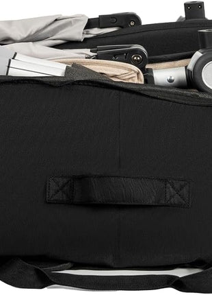 Stroller Bag Compatible with UPPAbaby VISTA/CRUZ V2 Rumbleseat and Bassinet | Stroller Travel Bag Heavy Duty Gate Check Stroller Bag with Delectable Shoulder Strap and Handle (Black)