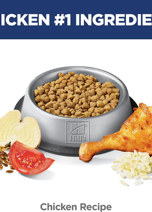 Hill's Science Diet Perfect Weight, Adult 1-6, Weight Management Support, Dry Cat Food, Chicken Recipe, 7 lb Bag