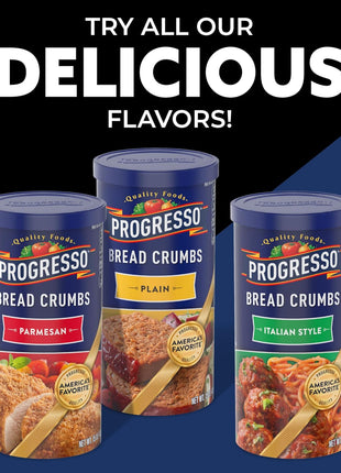 Progresso Bread Crumbs, Italian Style, Cooking Ingredient, 15 oz