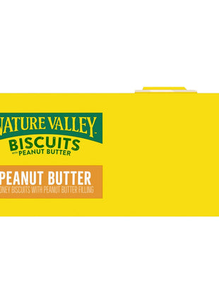 Nature Valley Biscuit Sandwiches, Peanut Butter, Snack Bars, 10 Bars, 13.5 oz