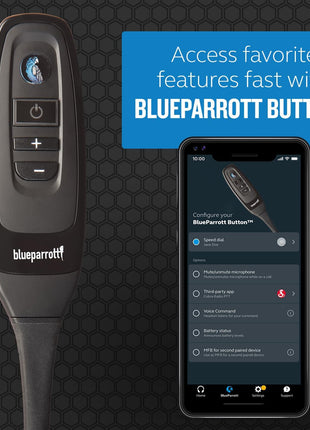 BlueParrott C400-XT Convertible Bluetooth Headset | 96% noise canceling headset for truck drivers; convertible wear styles, 24 hr talk time