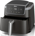 Ninja | Air Fryer | 4 in 1 Pro Air Fry, Roast, Reheat, Dehydrate | 5QT Capacity fits up to 4lbs of French Fries | 400F Max Temp | Nonstick Basket & Crisper Plate | 120V | Grey | AF141