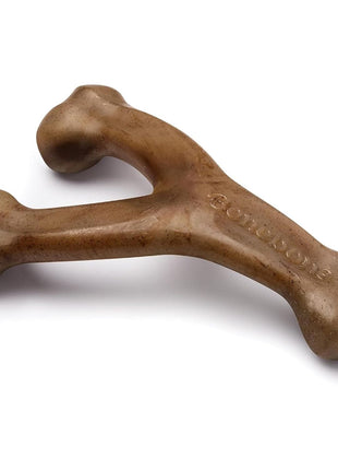 Benebone Wishbone Durable Dog Chew Toy for Aggressive Chewers, Real Bacon, Made in USA, Medium | Durable, Super Chewer, Made in USA, Dog Bones, Long-Lasting, A Size for Every Dog, Keeps Them Busy